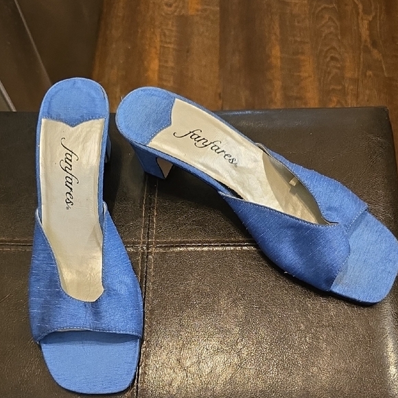 Fayfares Blue Women's Sandals - Picture 1 of 4